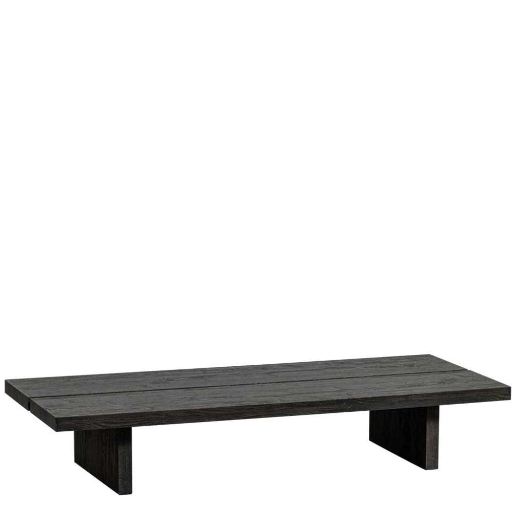 Couchtisch Sofatisch in Dunkelbraun mit Holzwerkstoff Oberfläche