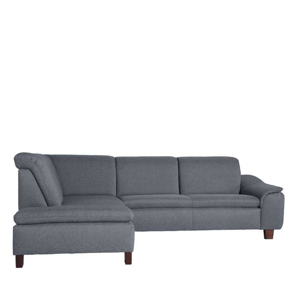 Wohnzimmercouch in Jeansblau Armlehne