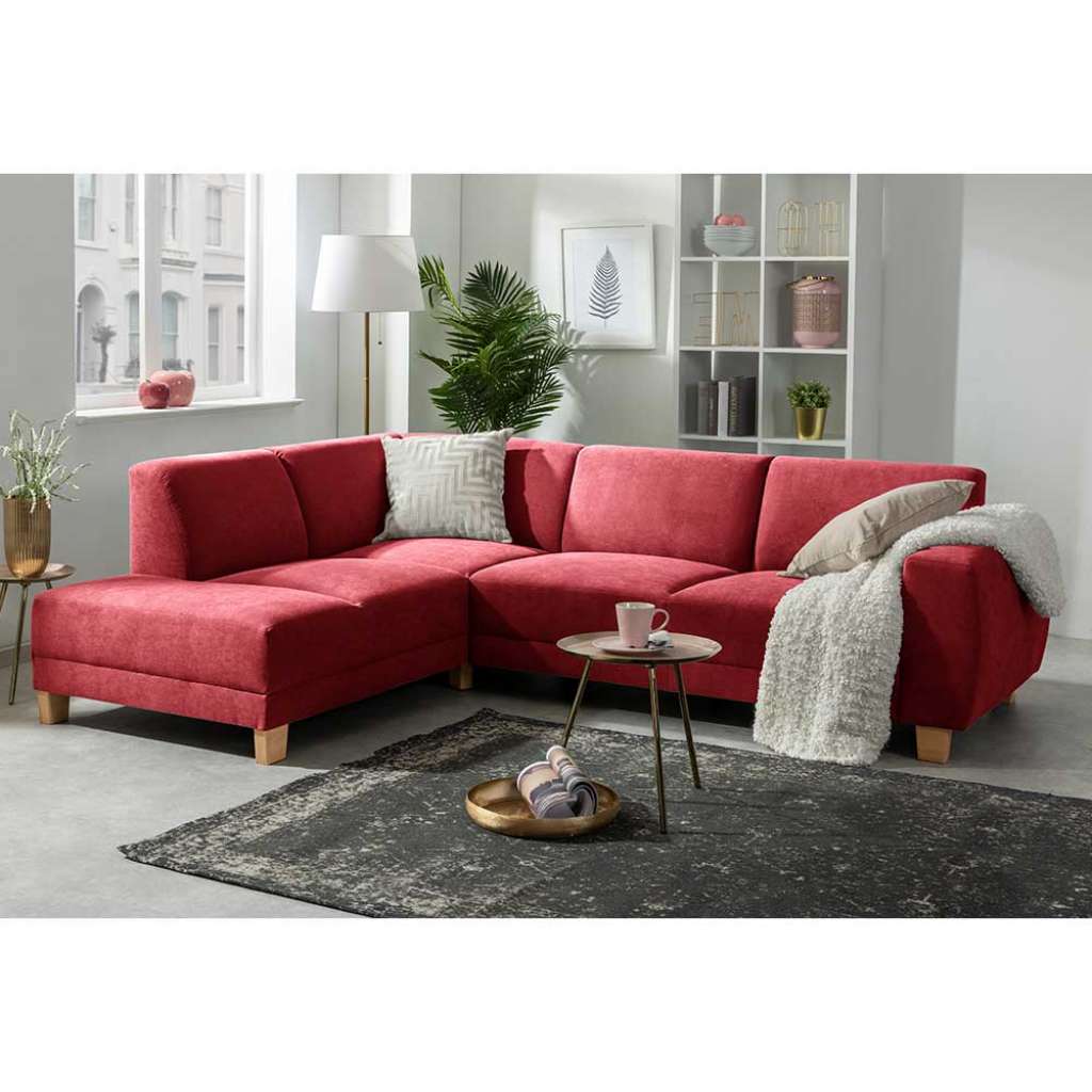 Eckcouch mit Armlehnen Bezug