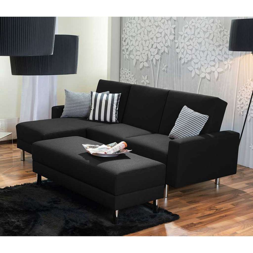 Ecksofa mit Schlaffunktion Textil (zweiteilig)