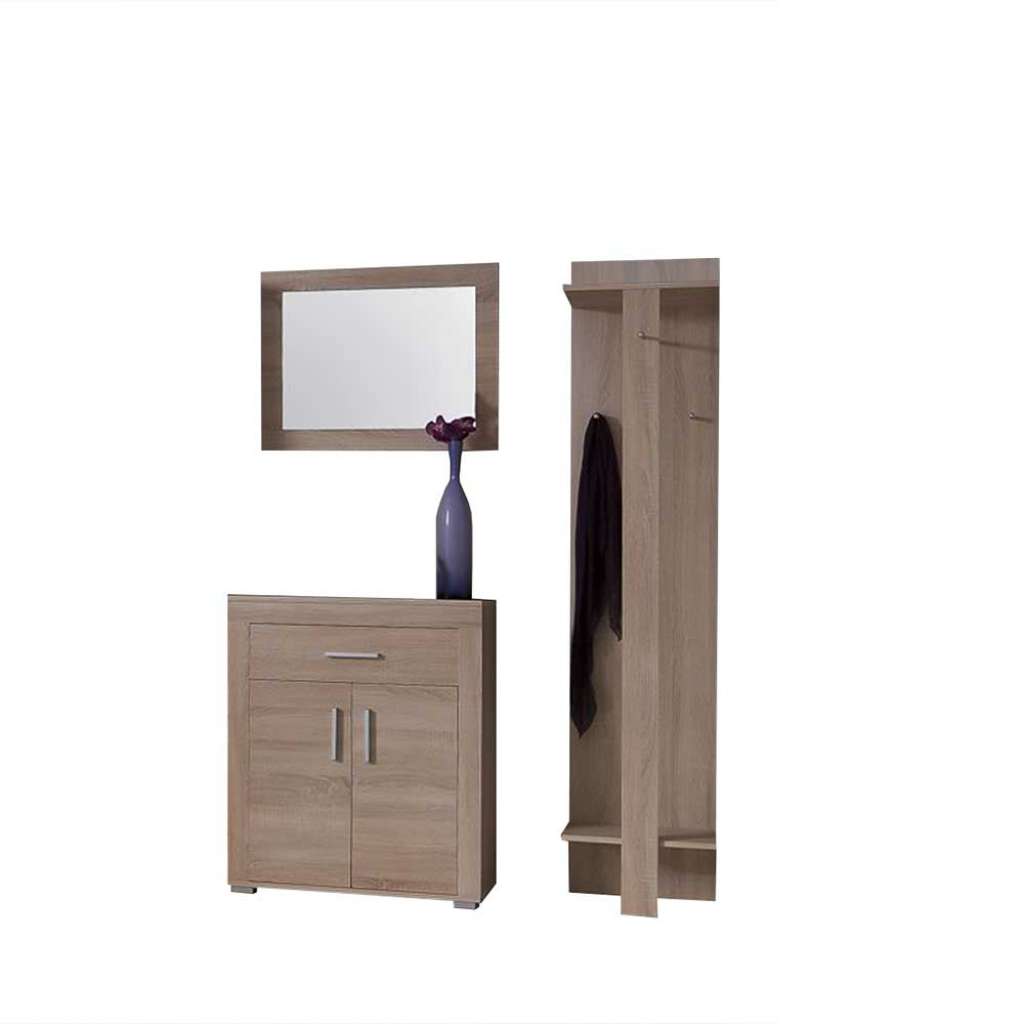 Dielenmöbel in Eiche Sonoma modern (3-teilig)