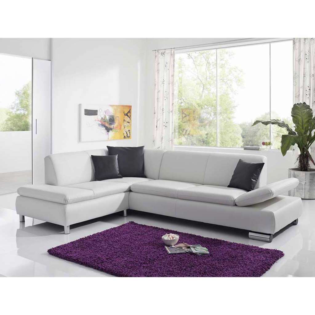 Ledercouch mit Polyätherschaumpolsterung Bezug