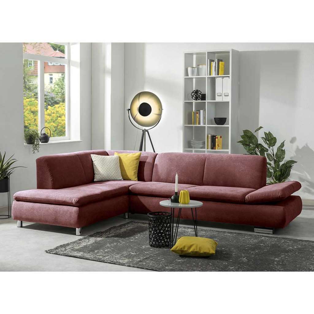 Couch mit Untergestell aus Metall Bezug