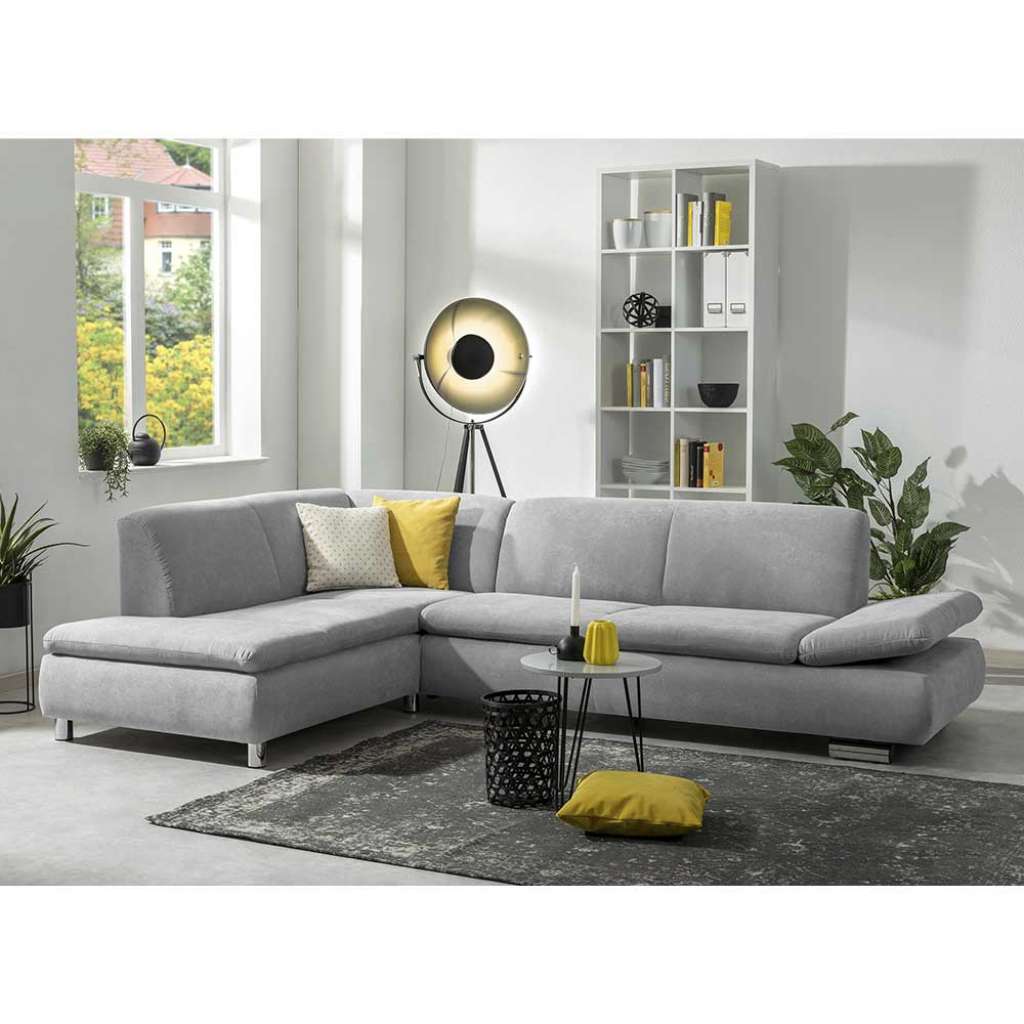 Eckcouch mit verstellbaren Armlehnen Bezug