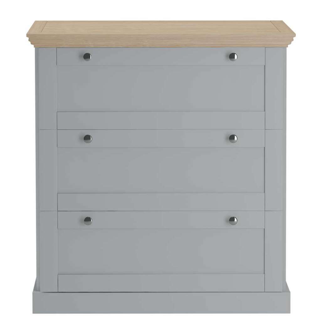 Kommode Schlafzimmer Kommode in Grau im Landhausstil