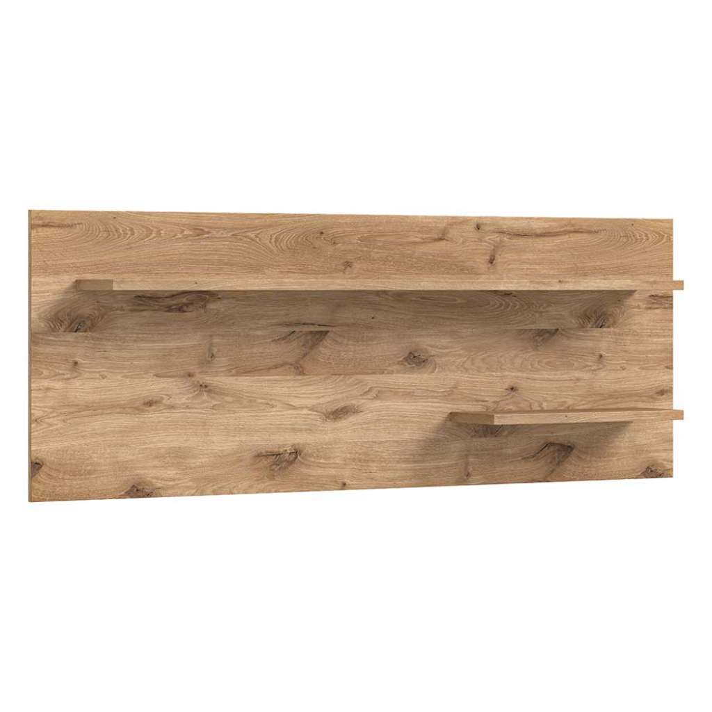 Wandregal Hängeregal in Wildeichefarben 160 cm breit