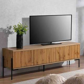 TV Board Lowboard im Skandi Design 4 türig