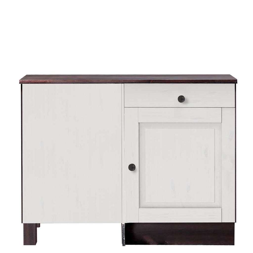 Unterschrank Küchenschrank im Landhausstil aus Massivholz