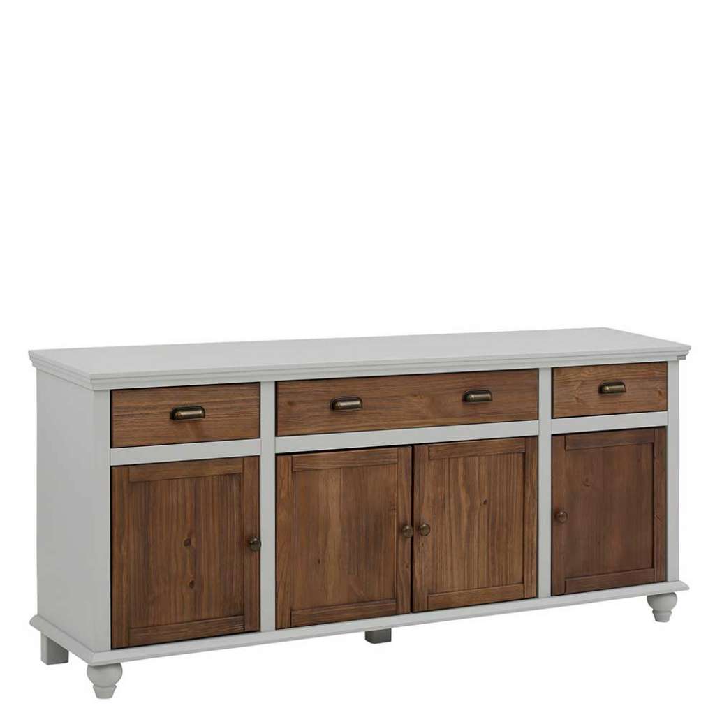 Sideboard Kommode im Landhausstil mit drei Schubladen