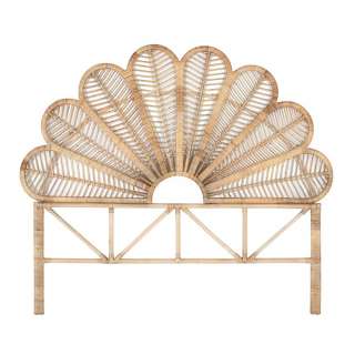 Rattanbett Bettgestell aus Rattan und Geflecht