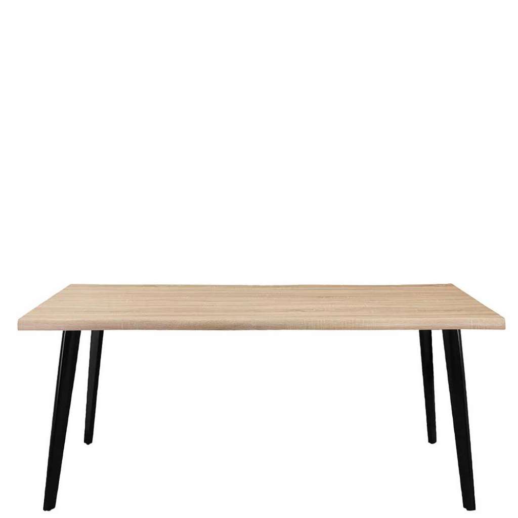 Esstisch Tisch Esszimmer mit Holzwerkstoff Oberfläche und Vierfußgestell