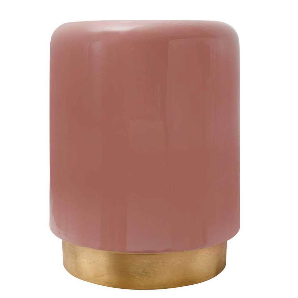 Beistelltisch in Rosa Goldfarben