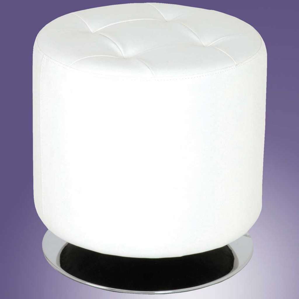 Hocker aus Kunstleder drehbar