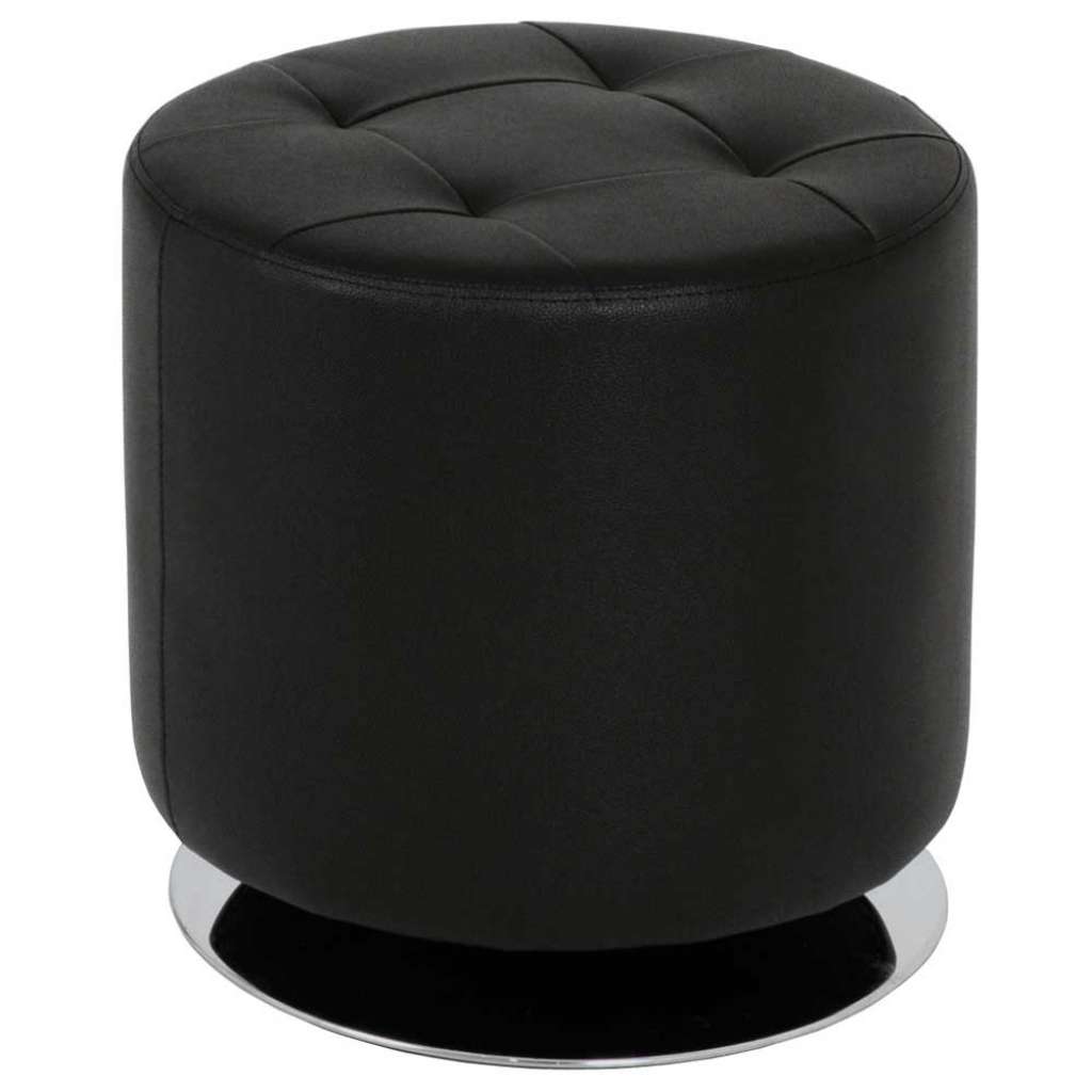 Sitz-Hocker aus Kunstleder (100% Polyurethan) drehbar