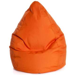 Sitzkissen in Orange Waschbar