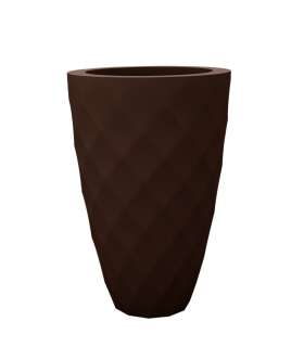 Vondom - VASES Blumentopf klein - bronze - Ø 18 x 36 cm - Basic - outdoor