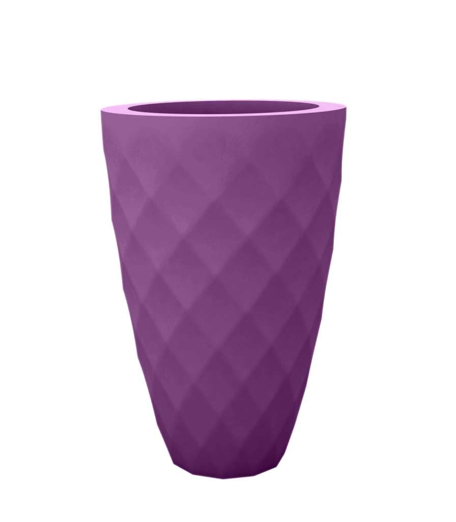 Vondom - VASES Blumentopf klein - pflaume - Ø 18 x 36 cm - Basic - outdoor