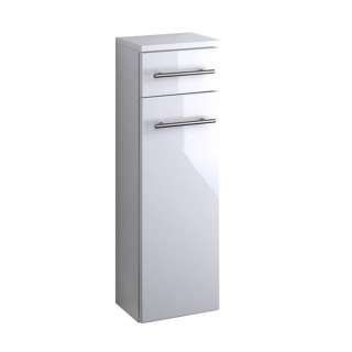 Bad-Schrank in Weiß Hochglanz