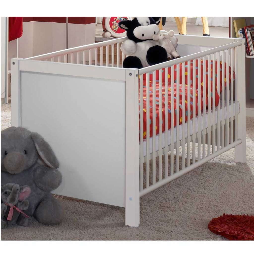 Babybett mit Schlupfsprossen Rollrost