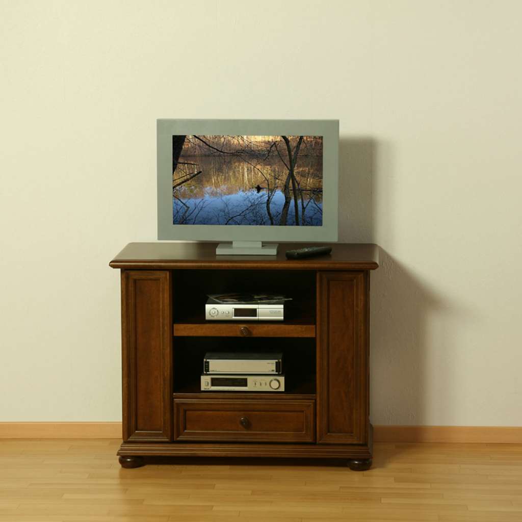 TV Tisch in antik Gebeizt