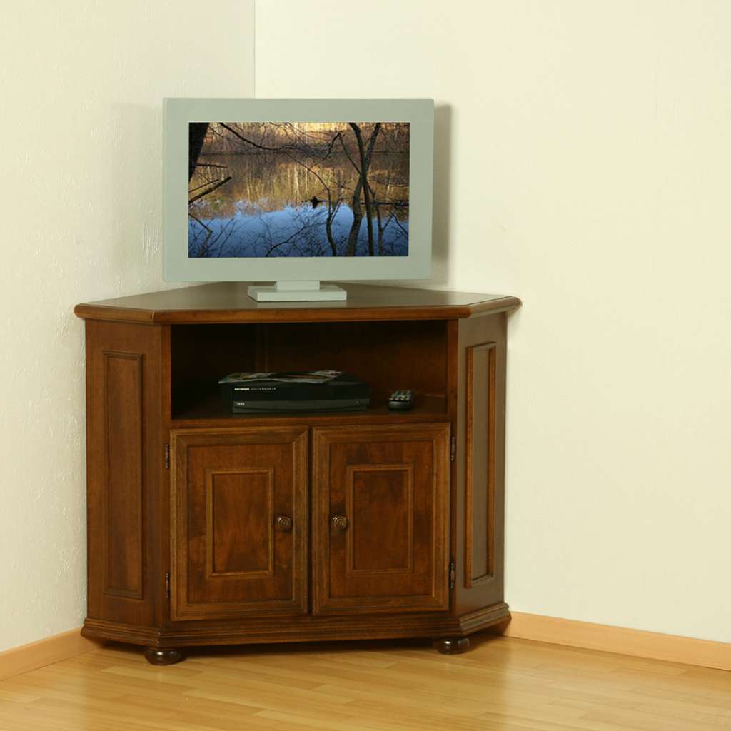 TV Schrank aus Nussbaum Ecke
