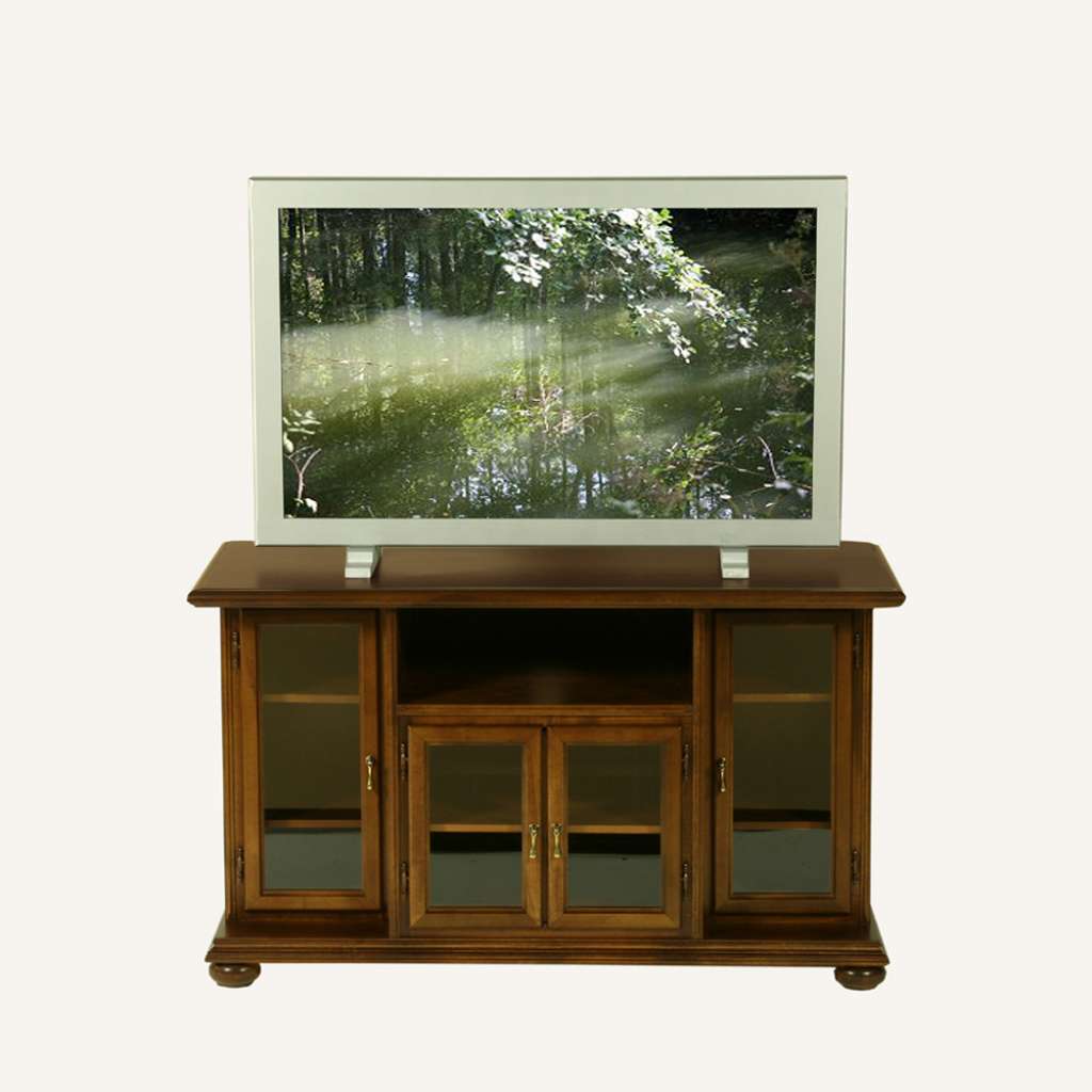 TV Schrank in Braun