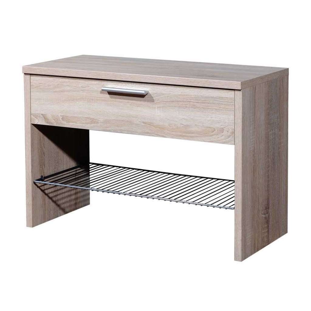 Schuhbank in Sonoma-Eiche Dekor Schuhablage