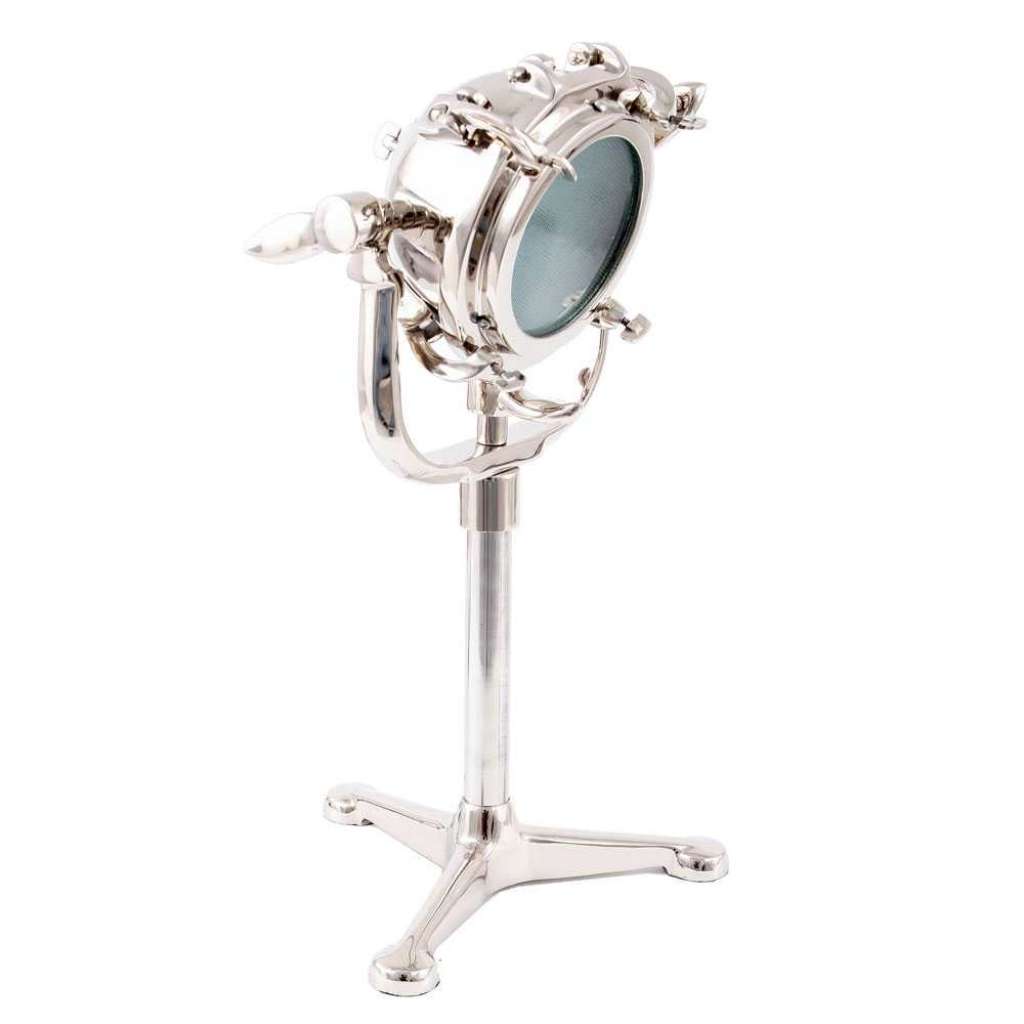 Tisch Lampe aus Aluminium Retro Design