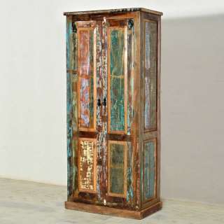 Flurschrank mit 2 Türen Shabby Chic Design