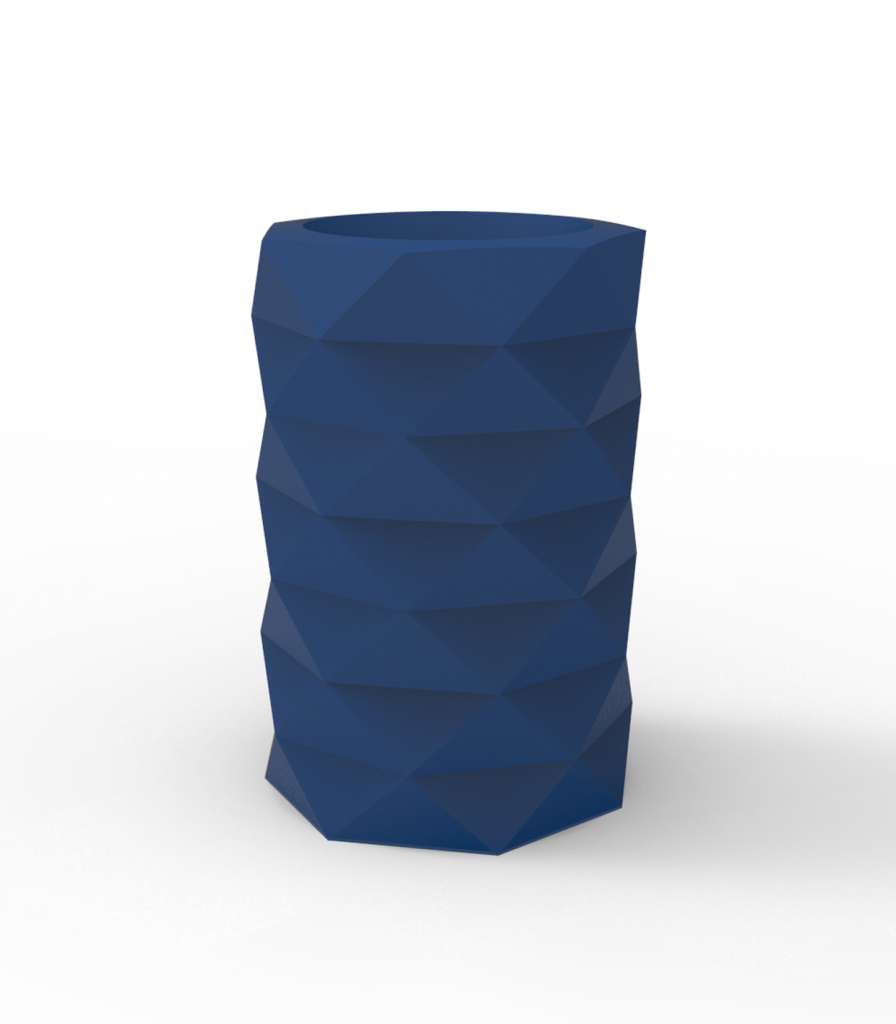 Vondom - MARQUIS Blumentopf - navy - Ø 40 x 60 cm - Basic - outdoor