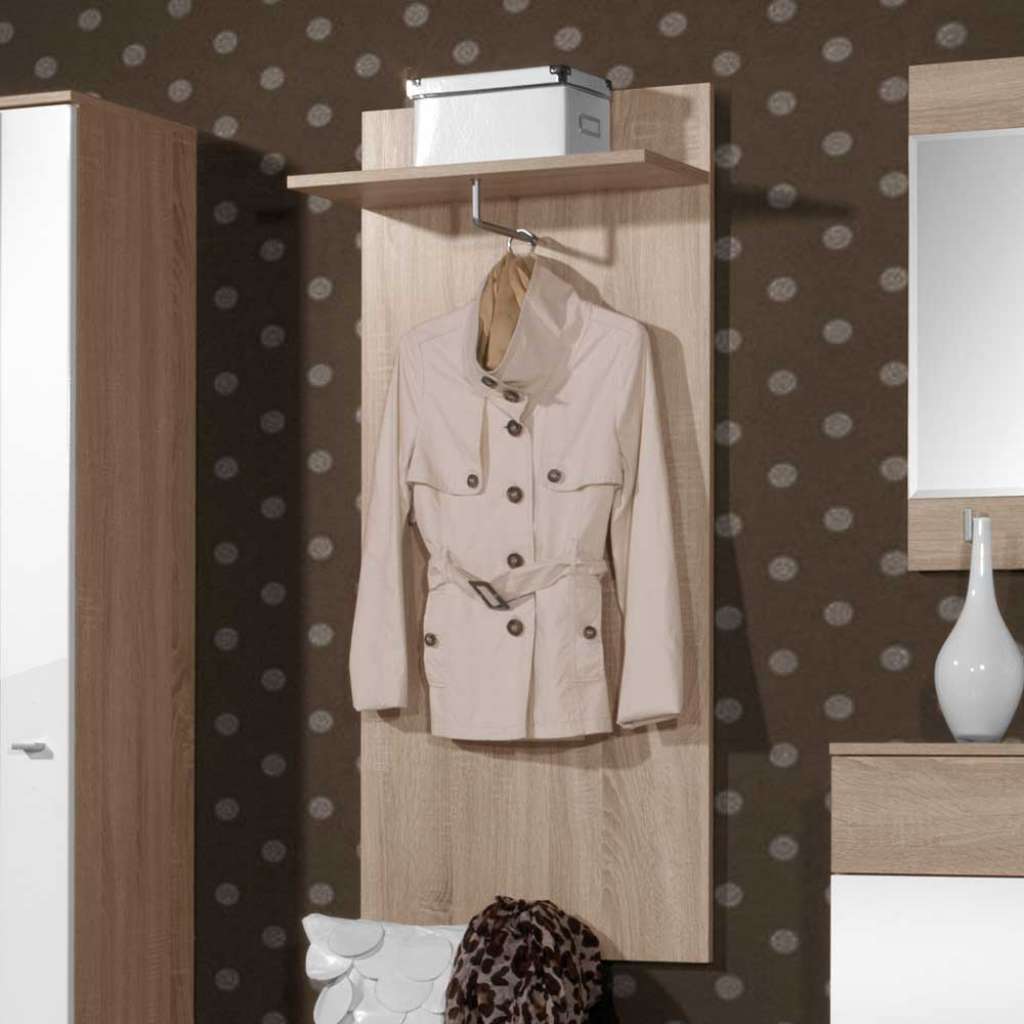 Hängegarderobe mit Hutablage mit Kleiderstange