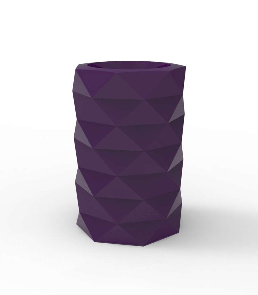 Vondom - MARQUIS Blumentopf - pflaume - Ø 40 x 60 cm - lackiert - outdoor