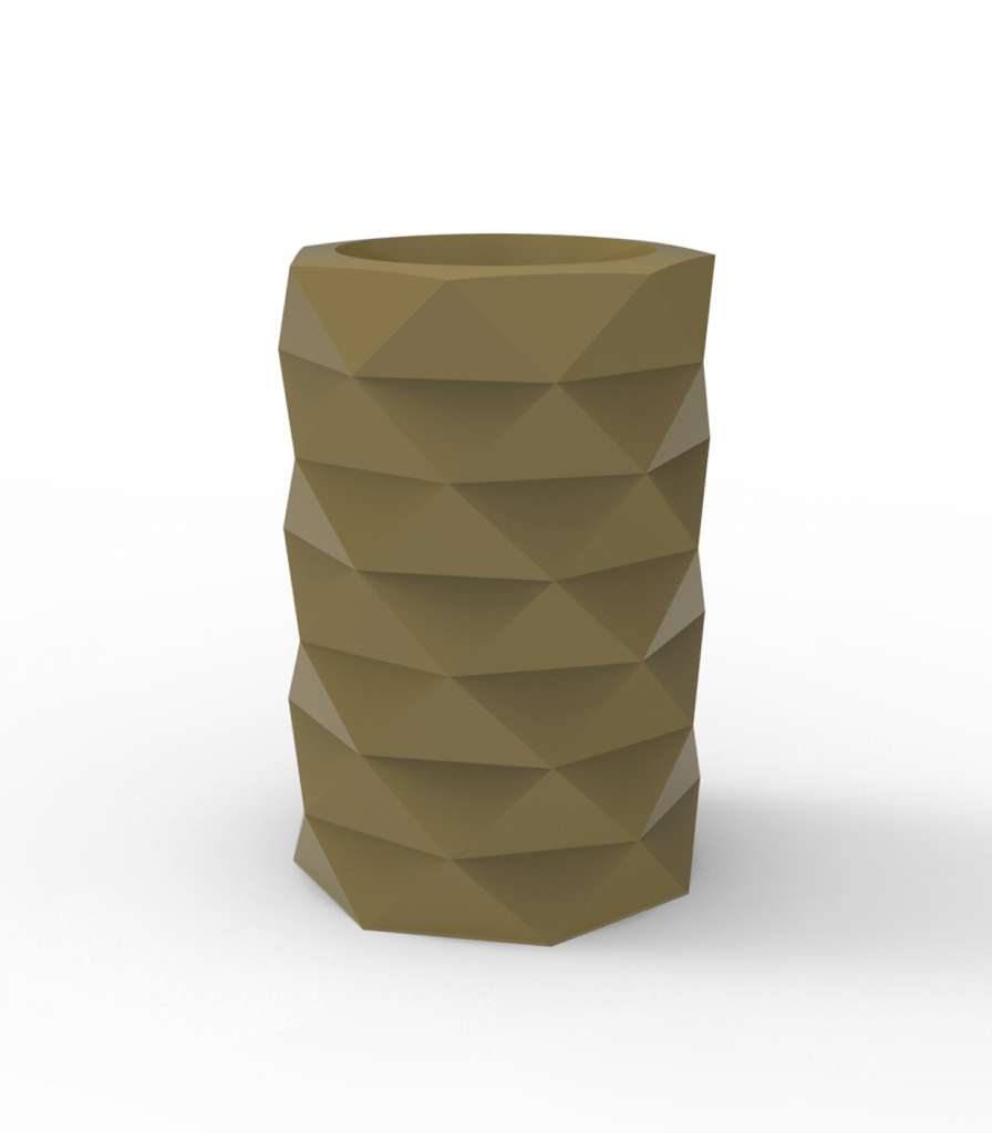 Vondom - MARQUIS Blumentopf - khaki - Ø 40 x 60 cm - lackiert - outdoor