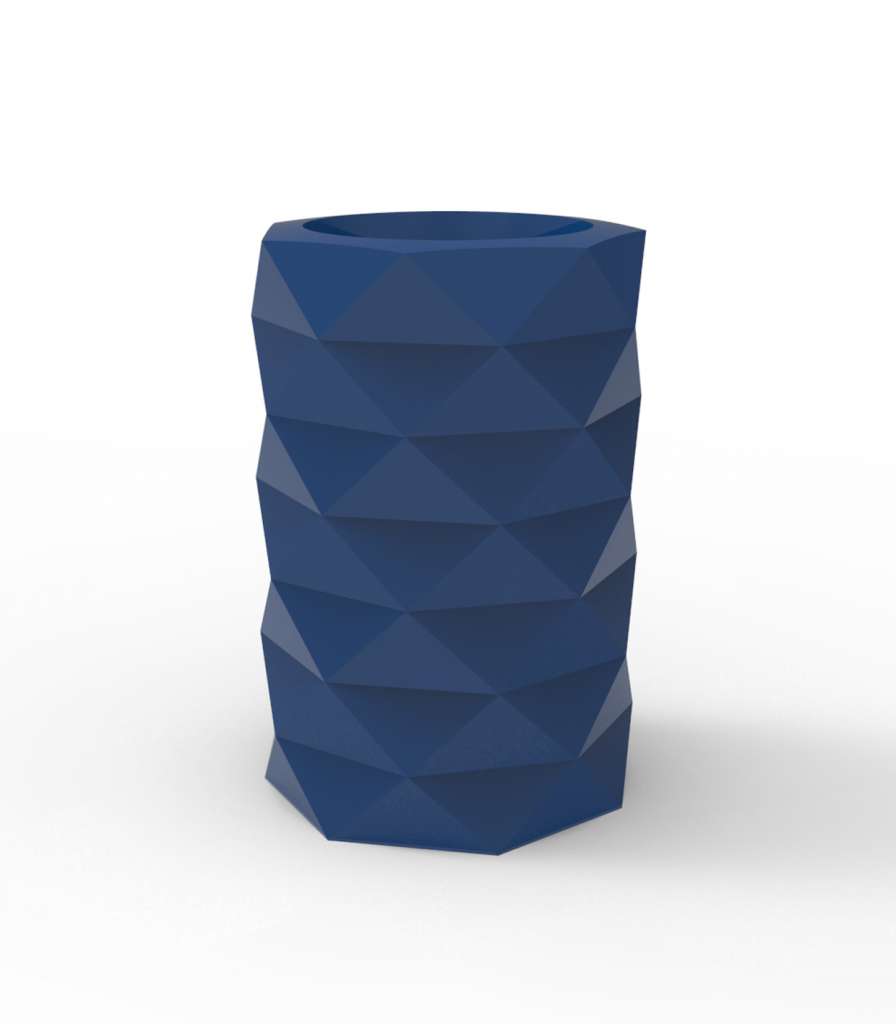 Vondom - MARQUIS Blumentopf - navy - Ø 40 x 60 cm - lackiert - outdoor