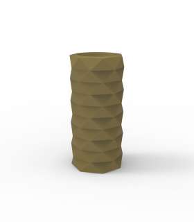 Vondom - MARQUIS Blumentopf - khaki - Ø 25 x 53 cm - Basic - outdoor
