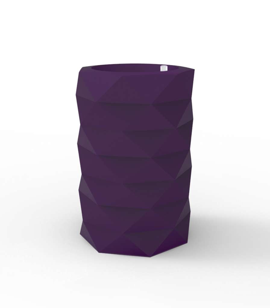 Vondom - MARQUIS Blumentopf - pflaume - Ø 40 x 60 cm - Bewässerungssytem - outdoor