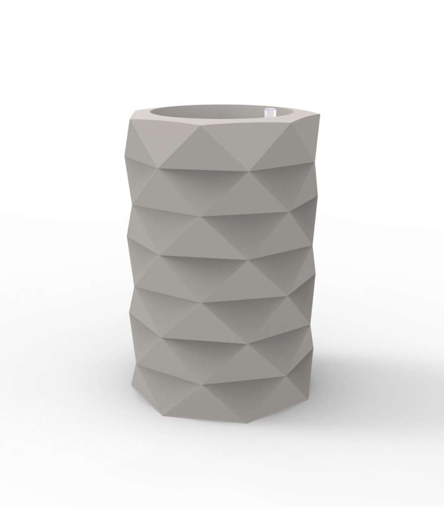 Vondom - MARQUIS Blumentopf - taupe - Ø 40 x 60 cm - Bewässerungssytem - outdoor