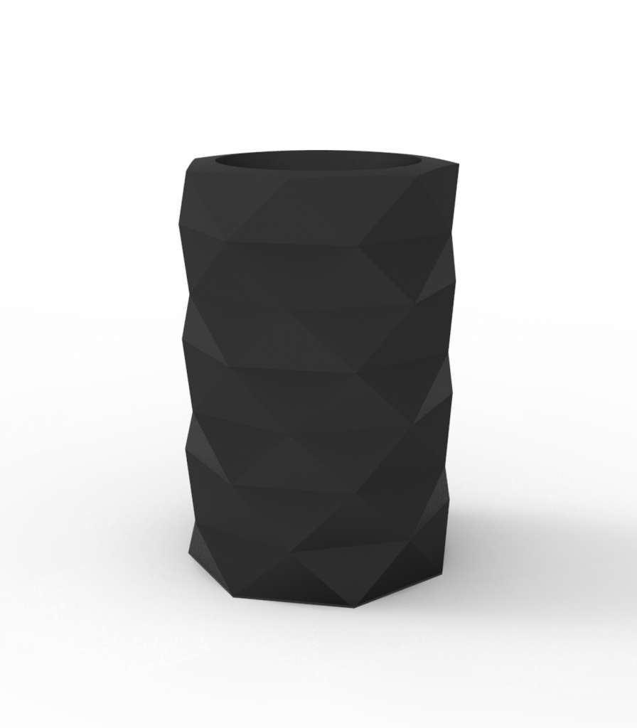 Vondom - MARQUIS Blumentopf - schwarz - Ø 60 x 50 cm - Basic - outdoor