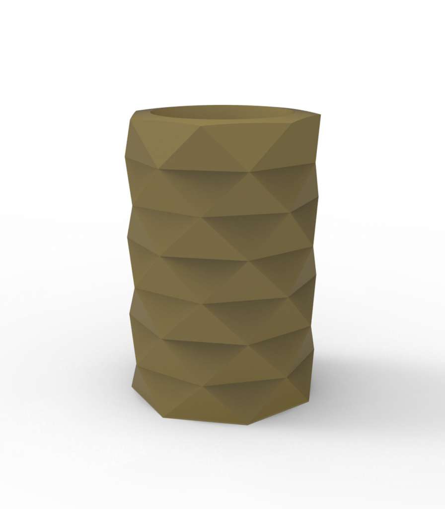 Vondom - MARQUIS Blumentopf - khaki - Ø 60 x 50 cm - Basic - outdoor