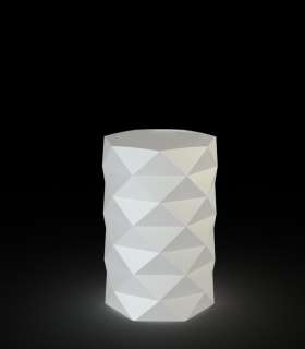 Vondom - MARQUIS Blumentopf - weiß - Ø 60 x 50 cm - beleuchtet - outdoor