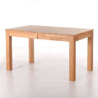 Massivholztisch aus Kernbuche Kulissenauszug