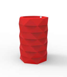 Vondom - MARQUIS Blumentopf - rot - Ø 60 x 50 cm - Bewässerungssytem - outdoor
