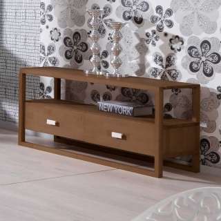 TV-Lowboard in Nussbaumfarben Modern