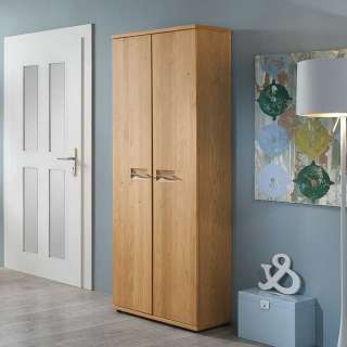Holzschrank aus Wildeiche für Schuhe