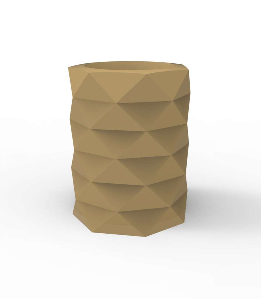 Vondom - MARQUIS Blumentopf - beige - Ø 80 x 100 cm - Basic - outdoor