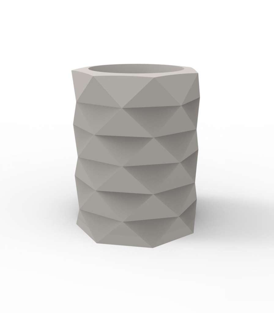 Vondom - MARQUIS Blumentopf - taupe - Ø 80 x 100 cm - Basic - outdoor