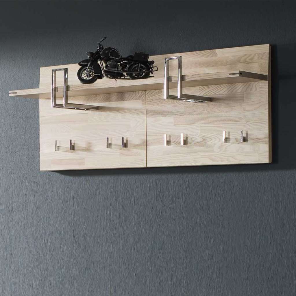 Hängegarderobe aus Kernesche Massivholz Kleiderstange