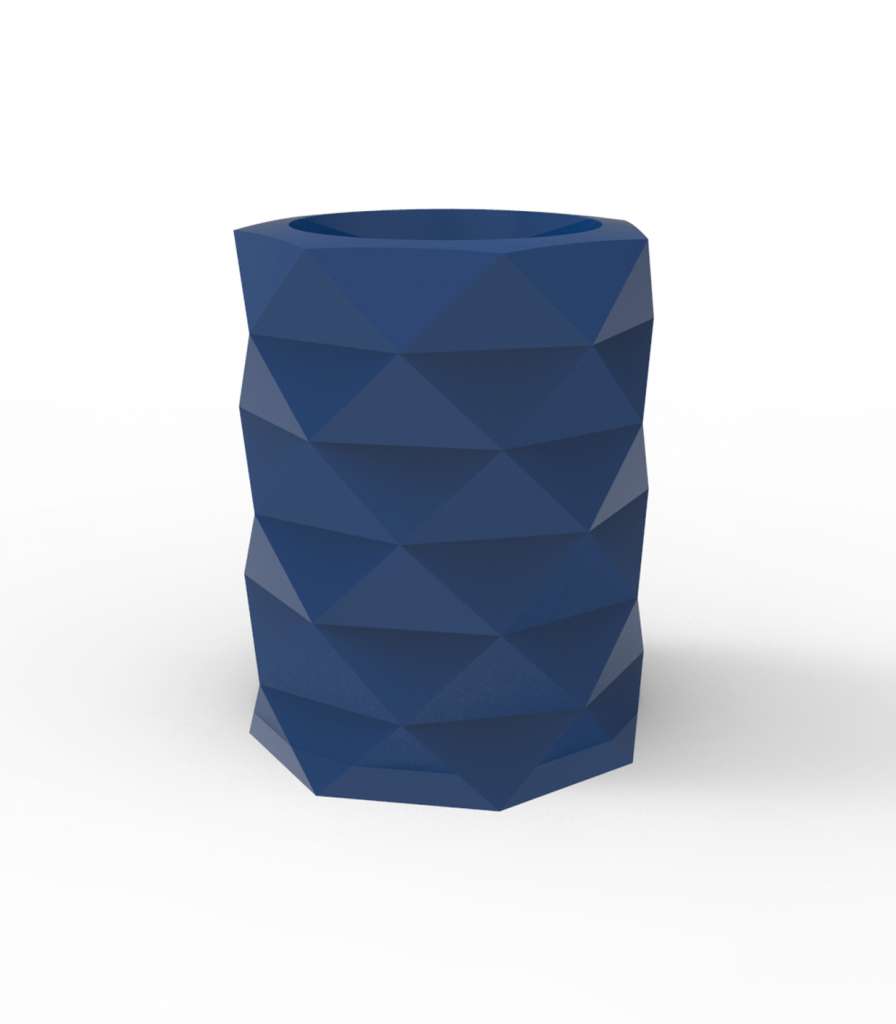 Vondom - MARQUIS Blumentopf - navy - Ø 80 x 100 cm - lackiert - outdoor