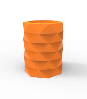 Vondom - MARQUIS Blumentopf - orange - Ø 80 x 100 cm - lackiert - outdoor