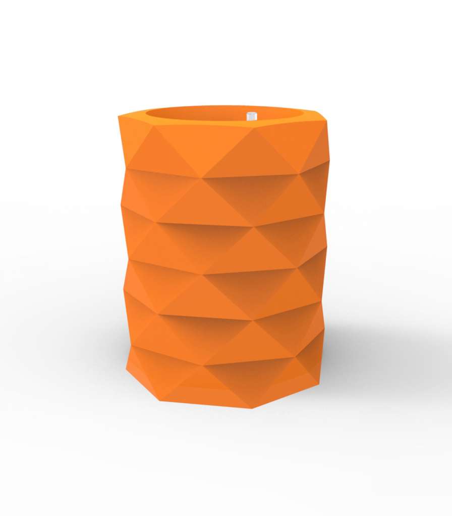 Vondom - MARQUIS Blumentopf - orange - Ø 80 x 100 cm - Bewässerungssytem - outdoor